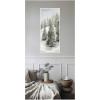 image:imageKate and Laurel Framed Canvas Wall Art Print Evergreen Hills by Mackenzie Nelson 18 x 40 Sylvie Beaded White Frame Rustic Farmhouse Landscape Art for Wall Decor