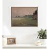 image:imageKate and Laurel Framed Canvas Wall Art Print Moonlite Evening Mist 1910 Jan Ciaglinski by Nostalgia Prints 24 x 18 Sylvie Walnut Frame Traditional Landscape Art for Wall Decor