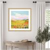 image:imageKate and Laurel Framed Wall Art Print Colorful Meadow Landscape by The Creative Bunch Studio 26 x 26 Florence Gold Frame Whimsical Landscapes Nature Flowers Art for Wall Decor26L x 26W