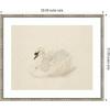 image:imageKate and Laurel Framed Wall Art Print Knobbelzwaan 1792 Aert Schouman by Nostalgia Prints 25 x 21 Belvedere Silver Frame Traditional Animal Art for Wall Decor