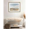 image:imageKate and Laurel Framed Wall Art Print Marshland by Crystal Lynn Collins 26 x 22 Woodgrain Stripe Mocha Frame Rustic Farmhouse Landscapes Nature Art for Wall Decor26L x 22W