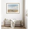 image:imageKate and Laurel Framed Wall Art Print Marshland by Crystal Lynn Collins 26 x 22 Woodgrain Stripe Mocha Frame Rustic Farmhouse Landscapes Nature Art for Wall Decor42L x 34W