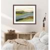image:imageKate and Laurel Framed Wall Art Print Natures Charm l by Nikita Jariwala 26 x 22 Florence Medium Brown Frame Modern Contemporary Abstract Art for Wall Decor26L x 22W