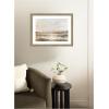 image:imageKate and Laurel Framed Wall Art Print Neutral Abstract Landscape by The Creative Bunch Studio 26 x 20 Woodgrain Stripe Mocha Frame Modern Contemporary Landscape Art for Wall Decor26L x 20W