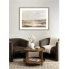 image:imageKate and Laurel Framed Wall Art Print Neutral Abstract Landscape by The Creative Bunch Studio 26 x 20 Woodgrain Stripe Mocha Frame Modern Contemporary Landscape Art for Wall Decor42L x 32W