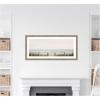 image:imageKate and Laurel Framed Wall Art Print Pale Sky by Emiko and Mark Franzen F2 Images 42 x 20 Woodgrain Stripe Mocha Frame Coastal Beach Art for Wall DecorWoodgrain Stripe Mocha