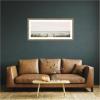 image:imageKate and Laurel Framed Wall Art Print Pale Sky by Emiko and Mark Franzen F2 Images 42 x 20 Woodgrain Stripe Mocha Frame Coastal Beach Art for Wall DecorWoodgrain Stripe Mocha