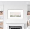image:imageKate and Laurel Framed Wall Art Print Pale Sky by Emiko and Mark Franzen F2 Images 42 x 20 Woodgrain Stripe Mocha Frame Coastal Beach Art for Wall DecorFlorence Silver