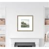 image:imageKate and Laurel Framed Wall Art Print Shades of Olive No 1 by Mary Sparrow 26 x 26 Woodgrain Stripe Mocha Frame Modern Contemporary Landscape Art for Wall DecorWoodgrain Stripe Mocha