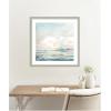 image:imageKate and Laurel Framed Wall Art Print Stillness by Julie Maida 26 x 26 Florence Silver Frame Modern Contemporary Landscapes Nature Art for Wall Decor26L x 26W