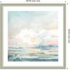 image:imageKate and Laurel Framed Wall Art Print Stillness by Julie Maida 26 x 26 Florence Silver Frame Modern Contemporary Landscapes Nature Art for Wall Decor26L x 26W