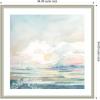 image:imageKate and Laurel Framed Wall Art Print Stillness by Julie Maida 26 x 26 Florence Silver Frame Modern Contemporary Landscapes Nature Art for Wall Decor34L x 34W