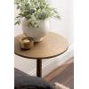 image:imageKate and Laurel Henshall MidCentury Metal Round Side Table 12 x 12 x 24 Bronze Sand Cast Aluminum Sculptural Indoor Plant Stand with Tripod Base for Use as End Table or Bedroom NightstandGold