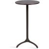 image:imageKate and Laurel Henshall MidCentury Metal Round Side Table 12 x 12 x 24 Bronze Sand Cast Aluminum Sculptural Indoor Plant Stand with Tripod Base for Use as End Table or Bedroom NightstandBronze