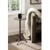 image:imageKate and Laurel Henshall MidCentury Metal Round Side Table 12 x 12 x 24 Bronze Sand Cast Aluminum Sculptural Indoor Plant Stand with Tripod Base for Use as End Table or Bedroom NightstandBronze
