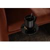 image:imageKate and Laurel Hersi Decorative Modern Pedestal Drink Table 7 x 7 x 20 Dark Brown Cast Aluminum Mini Table with Teardrop Base for Use as Small Plant Stand or Living Room Martini TableDark Brown