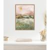 image:imageKate and Laurel Neutral Landscape 02 Framed Canvas Wall Art by Annie Quigley 18 x 24 Sylvie Beaded Rustic Natural Farmhouse Landscapes Nature Art for Wall Decor Living Room Bedroom