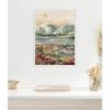 image:imageKate and Laurel Neutral Landscape 03 Framed Canvas Wall Art by Annie Quigley 18 x 24 Sylvie Beaded White Modern Landscapes Nature Art for Wall Decor Living Room Bedroom