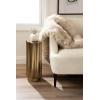 image:imageKate and Laurel Pandey Modern Metal Wavy Drink Table 9 x 9 x 22 Antique Brass Curvy Mini Table for Use as a Pedestal Plant Stand Indoors or as a Small Nightstand OptionGold
