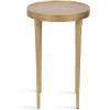 image:imageKate and Laurel Rava Modern Metal Round Side Table 14 x 14 x 22 Gold Cast Aluminum Accent Table for Use as Indoor Plant Stand or Living Room Decor PieceGold