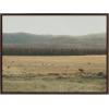 image:imageKate and Laurel Sylvie AA On The Range Framed Canvas Wall Art by Alicia Abla 28x38 Brown Modern Natural Prairie Landscape Art
