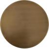 image:imageKate and Laurel Tira Elegant Metal Round Side Table 14 x 14 x 24 Antique Brass Vintage Circle End Table for Use as Bedroom Nightstand or Living Room Table Option