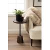 image:imageKate and Laurel Tira Elegant Metal Round Side Table 14 x 14 x 24 Bronze Modern Circle End Table for Use as Bedroom Nightstand or Living Room Table Option