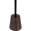 image:imageKate and Laurel Tira Elegant Metal Round Side Table 14 x 14 x 24 Bronze Modern Circle End Table for Use as Bedroom Nightstand or Living Room Table Option