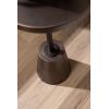 image:imageKate and Laurel Tira Elegant Metal Round Side Table 14 x 14 x 24 Bronze Modern Circle End Table for Use as Bedroom Nightstand or Living Room Table Option