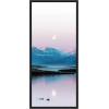 image:imageKate and Laurel Two Ducks in a Lake during Pastel Moonrise over Icelandic Mountains Panel Framed Canvas Wall Art by Michael Schauer 18 x 40 Sylvie Black Coastal Landscapes Animals Art for Wall