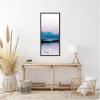 image:imageKate and Laurel Two Ducks in a Lake during Pastel Moonrise over Icelandic Mountains Panel Framed Canvas Wall Art by Michael Schauer 18 x 40 Sylvie Black Coastal Landscapes Animals Art for Wall