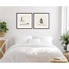 image:imageSketched Bird On Branch 2 Piece Framed Wall Art Print Set by Danushka Abeygoda