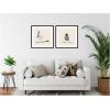 image:imageSketched Bird On Branch 2 Piece Framed Wall Art Print Set by Danushka Abeygoda