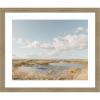 image:imageKate and Laurel Framed Wall Art Print Marshland by Crystal Lynn Collins 26 x 22 Woodgrain Stripe Mocha Frame Rustic Farmhouse Landscapes Nature Art for Wall Decor26L x 22W