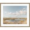 image:imageKate and Laurel Framed Wall Art Print Marshland by Crystal Lynn Collins 26 x 22 Woodgrain Stripe Mocha Frame Rustic Farmhouse Landscapes Nature Art for Wall Decor42L x 34W