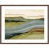 image:imageKate and Laurel Framed Wall Art Print Natures Charm l by Nikita Jariwala 26 x 22 Florence Medium Brown Frame Modern Contemporary Abstract Art for Wall Decor42L x 34W