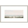 image:imageKate and Laurel Framed Wall Art Print Pale Sky by Emiko and Mark Franzen F2 Images 42 x 20 Woodgrain Stripe Mocha Frame Coastal Beach Art for Wall DecorFlorence Silver