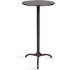 image:imageKate and Laurel Henshall MidCentury Metal Round Side Table 12 x 12 x 24 Bronze Sand Cast Aluminum Sculptural Indoor Plant Stand with Tripod Base for Use as End Table or Bedroom NightstandBronze