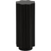image:imageKate and Laurel Pandey Modern Metal Wavy Drink Table 9 x 9 x 22 Antique Brass Curvy Mini Table for Use as a Pedestal Plant Stand Indoors or as a Small Nightstand OptionBlack