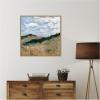image:imageKate and Laurel Framed Canvas Wall Art Print Arkasas by Emily Kenney 30 x 30 Sylvie Natural Frame Rustic Farmhouse Landscape Art for Wall DecorSylvie Natural