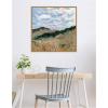 image:imageKate and Laurel Framed Canvas Wall Art Print Arkasas by Emily Kenney 30 x 30 Sylvie Natural Frame Rustic Farmhouse Landscape Art for Wall DecorSylvie Natural