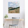 image:imageKate and Laurel Framed Canvas Wall Art Print Arkasas by Emily Kenney 30 x 30 Sylvie Natural Frame Rustic Farmhouse Landscape Art for Wall DecorSylvie White