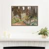image:imageKate and Laurel Framed Canvas Wall Art Print Gardens at Florence circa 1910 John Singer Sargent by Nostalgia Prints 24 x 18 Sylvie Walnut Frame Traditional Landscape Art for Wall Decor