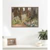 image:imageKate and Laurel Framed Canvas Wall Art Print Gardens at Florence circa 1910 John Singer Sargent by Nostalgia Prints 24 x 18 Sylvie Walnut Frame Traditional Landscape Art for Wall Decor