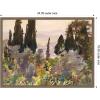 image:imageKate and Laurel Framed Canvas Wall Art Print Granada 1912 John Singer Sargent by Nostalgia Prints 24 x 18 Sylvie Walnut Frame Traditional Landscape Art for Wall Decor