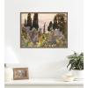 image:imageKate and Laurel Framed Canvas Wall Art Print Granada 1912 John Singer Sargent by Nostalgia Prints 24 x 18 Sylvie Walnut Frame Traditional Landscape Art for Wall Decor