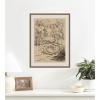 image:imageKate and Laurel Framed Canvas Wall Art Print Near Brantome 1928 Roger Fry by Nostalgia Prints 18 x 24 Sylvie Walnut Frame Vintage Landscape Art for Wall Decor