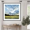 image:imageKate and Laurel Framed Wall Art Print Before The Storm by Emily Kenney 25 x 25 Stylish Black Narrow Frame Rustic Farmhouse Landscapes Nature Art for Wall Decor33L x 33W