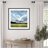 image:imageKate and Laurel Framed Wall Art Print Before The Storm by Emily Kenney 25 x 25 Stylish Black Narrow Frame Rustic Farmhouse Landscapes Nature Art for Wall Decor25L x 25W