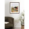 image:imageKate and Laurel Framed Wall Art Print Dreamy Landscape by Nikita Jariwala 22 x 26 Florence Medium Brown Frame Modern Contemporary Abstract Art for Wall Decor26L x 22W
